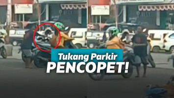 Pencopet bermodus tukang parkir