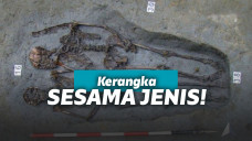 Kerangka bergandengan tangan