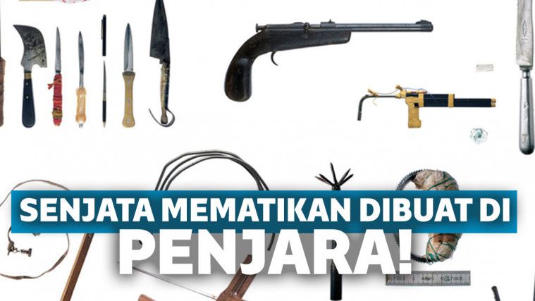 Senjata mematikan dibuat di penjara