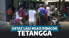 Diduga Tak Suka Ada Orang Ngaji, Ustaz di Pasuruan Dibacok Tetangga Sendiri