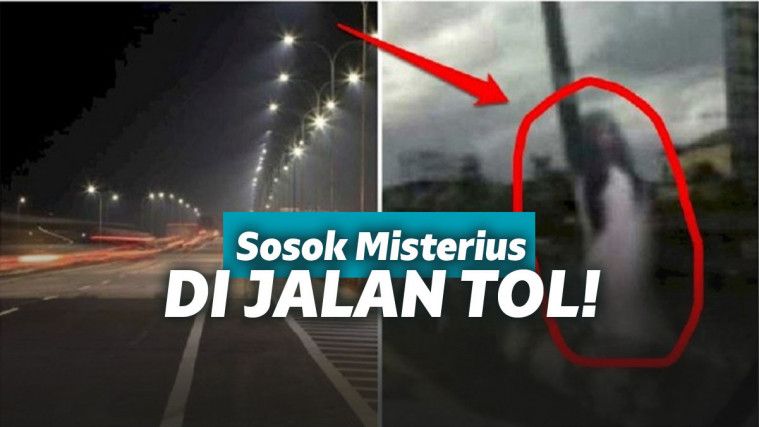 Penampakan di jalan tol