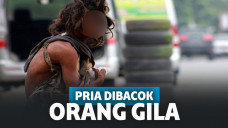 Ilustrasi pengidap gangguan jiwa