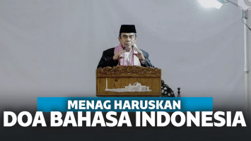 Menag Haruskan Doa Bahasa Indonesia Dalam Khotbah Jumat