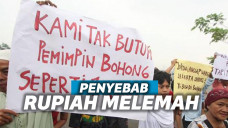 Penyebab Rupiah melemah