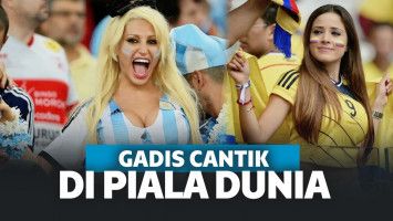 Deretan Gadis Cantik Dalam Piala Dunia 2014