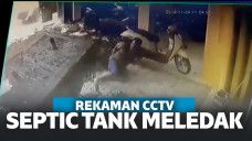 Begini Rekaman CCTV Septic Tank Meledak di Cakung