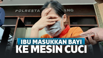 Keji! Ibu Ini Masukkan Bayinya Hidup-Hidup ke Mesin Cuci