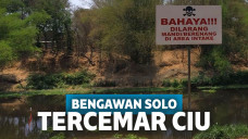 Parah! Sungai Bengawan Solo Tercemar Miras Ciu, Netizen: Hati-Hati Diminum Rame-Rame
