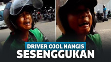 Ojol menangis karena orderan di cancel
