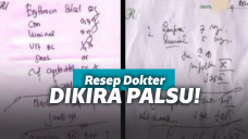 Tulisan dokter yang bikin sakit mata