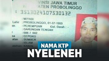 Kocak! 10 Nama pada Data KTP Ini Dijamin Bikin Ngakak!