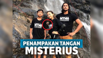 Penampakan tangan misterius
