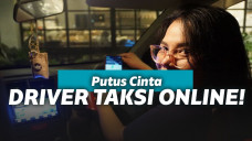 Putus cinta karena jadi driver taksi online