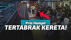 Tetap di luar garis kuning agar selamat