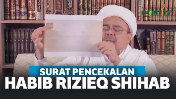 Tunjukkan Surat Pencekalan, Rizieq: Ada Yang Takut Saya Pulang