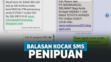 Balasan SMS penipuan paling kocak