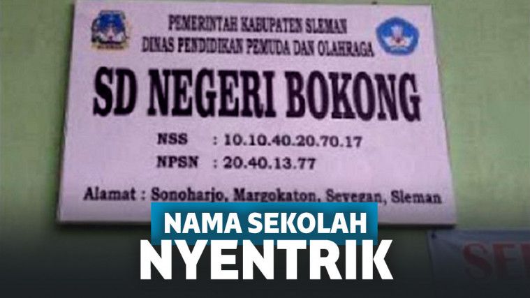 Kocak, 10 Nama Sekolah Ini Ngocok Perut Abis!