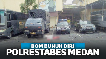 Polrestabes Medan Dihantam Bom Bunuh Diri