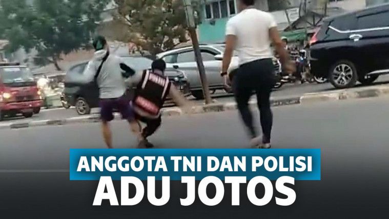 Viral Video Anggota Tni Dan Polisi Adu Jotos Di Jalanan My Xxx Hot Girl