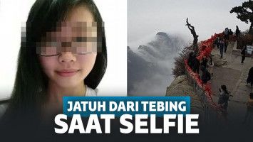 Selfie Berujung Petaka! Seorang Mahasiswi Meninggal setelah Jatuh dari Tebing Setinggi 2000 Meter