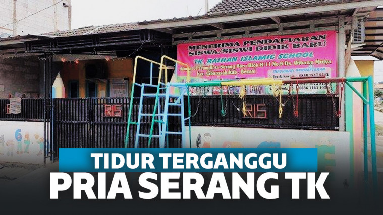 Tidak Terima Tidur Terganggu, Pria di Bekasi Serang Sekolah TK