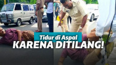 Rebahan di Tengah Jalan