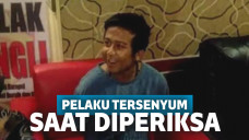 Tersenyum saat Diperiksa Polisi, Pelaku Pelempar Sperma Bikin Kesal Netizen!