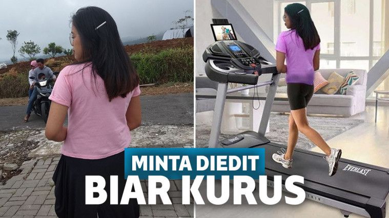 Cewek Ini Minta Diedit Fotonya Biar Tampak Kurus, Hasilnya Bikin Ngakak!