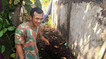 Lokasi penemuan jasad FHA