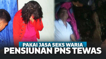 Pakai Jasa Oral Seks Waria, Pensiunan PNS Tewas di Pinggir Jalan