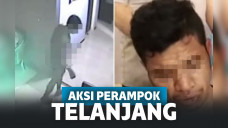 Seorang Perampok Satroni Rumah Warga dalam Keadaan Telanjang, Alasannya Biar Nggak Kelihatan