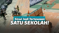 Siswi baper kepada pak polisi