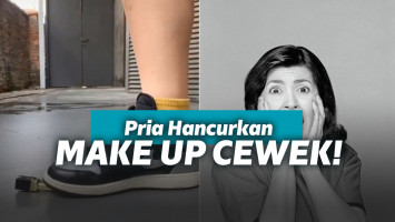 Menghancurkan make up