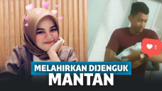 Kaget saat dijenguk mantan pacar usai melahirkan