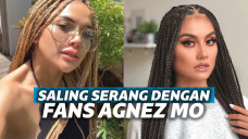 Nikita Mirzani dan Agnez Mo