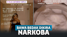 Ditahan polisi gara-gara bedak ketiak