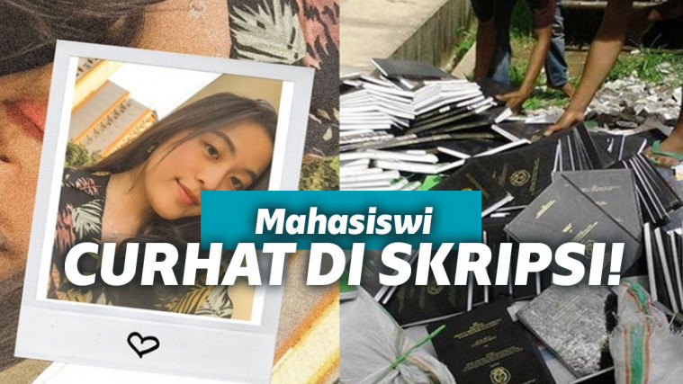 Mengcover lagu soal skripsi