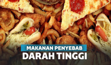 makanan penyebab darah tinggi
