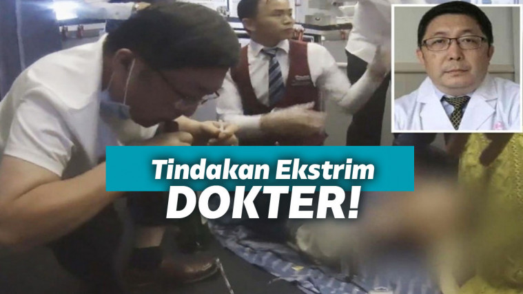 Dokter sedot urin pasien
