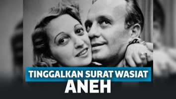 tinggalkan surat wasiat aneh