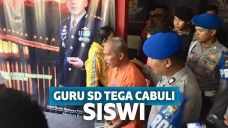 Oknum guru tega cabuli siswi kelas 1 SD