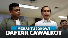 Usai Gibran, Menantu Jokowi Daftar Cawalkot Medan. Netizen: Cucunya Nggak Sekalian?