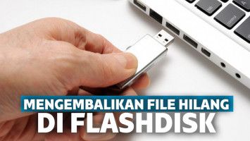 cara mengembalikan file yang terhapus di flashdisk