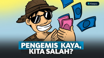 pengemis kaya