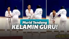 Kena banget dah tuh pukulan!