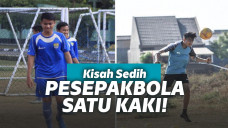 Pesepakbola amputasi kaki