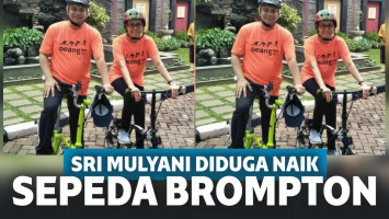 Sri Mulyani disebut pernah naiki sepeda Bromptom