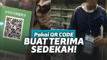 Pengemis Pake QR Code