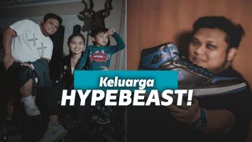 Keponakan Soeharto koleksi sneakers