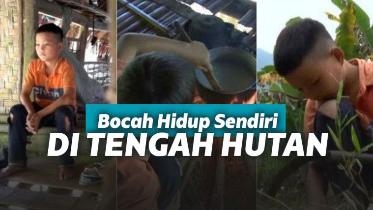 Bocah sebatang kara di Vietnam
